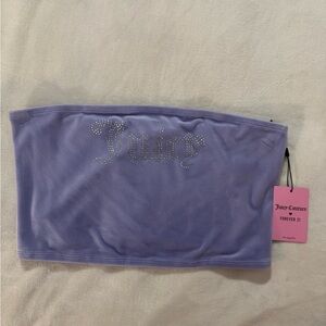Juicy Couture Lavender Tube Top XL